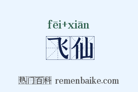 飞仙是什么意思的图片